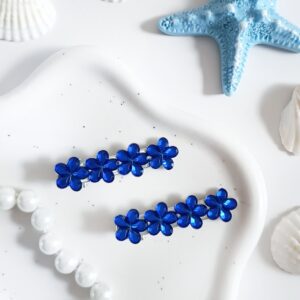 Spinki do włosów z kwiatkami