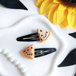 Spinki do włosów dla dzieci - pizza