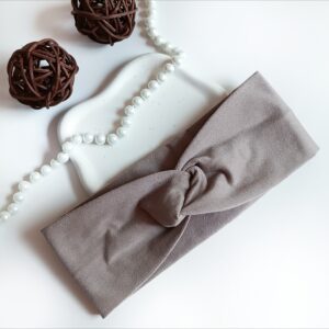 Opaska do włosów - dziecięca - cappuccino