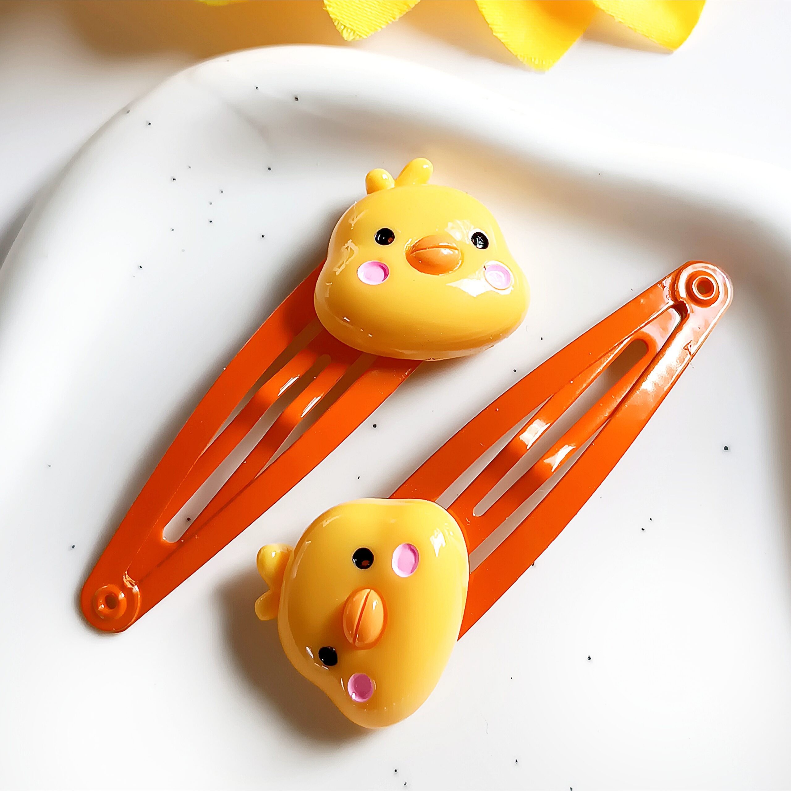 Spinki do włosów dla dzieci - kurczaczki - obrazek 2