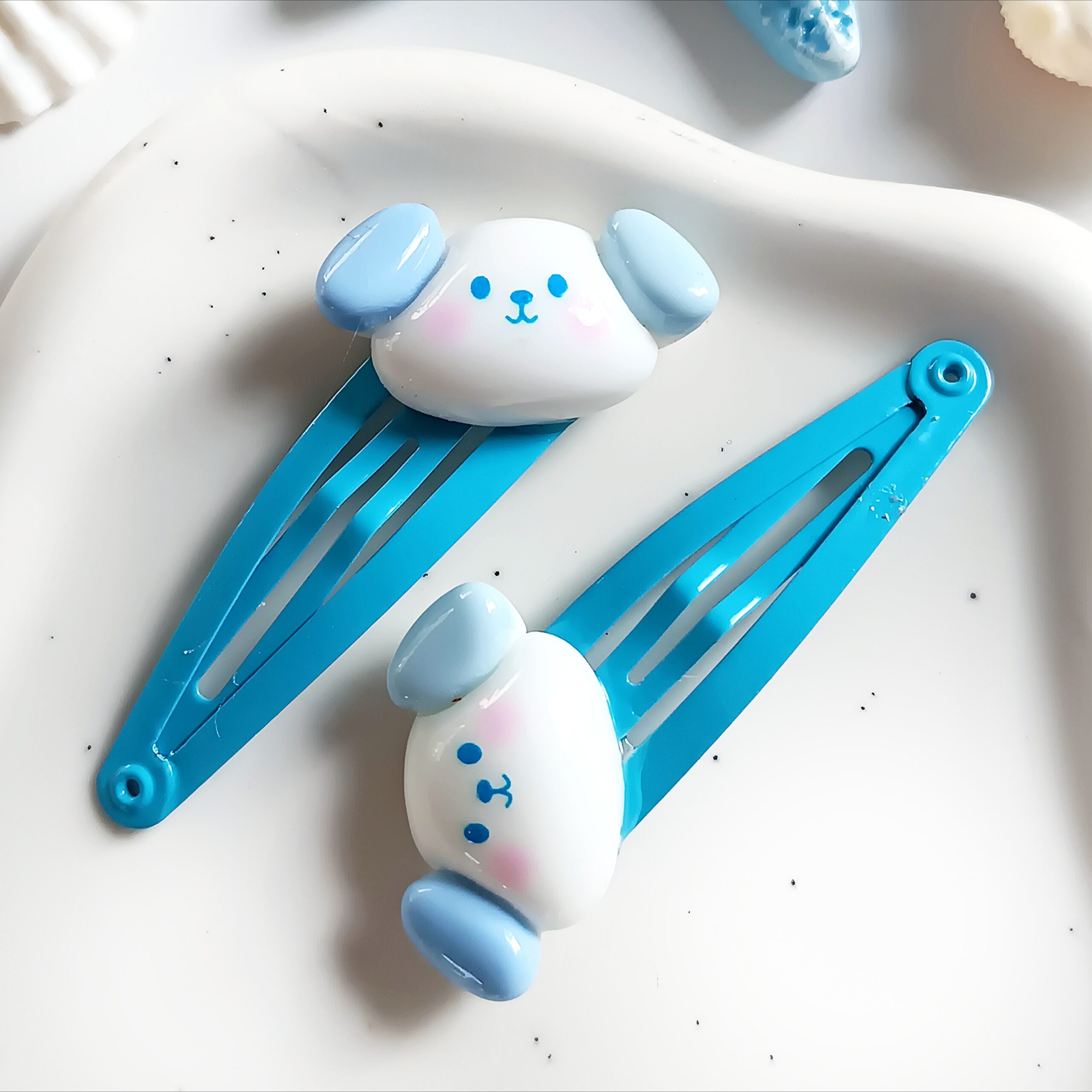 Spinki do włosów dla dzieci - pieski - obrazek 2